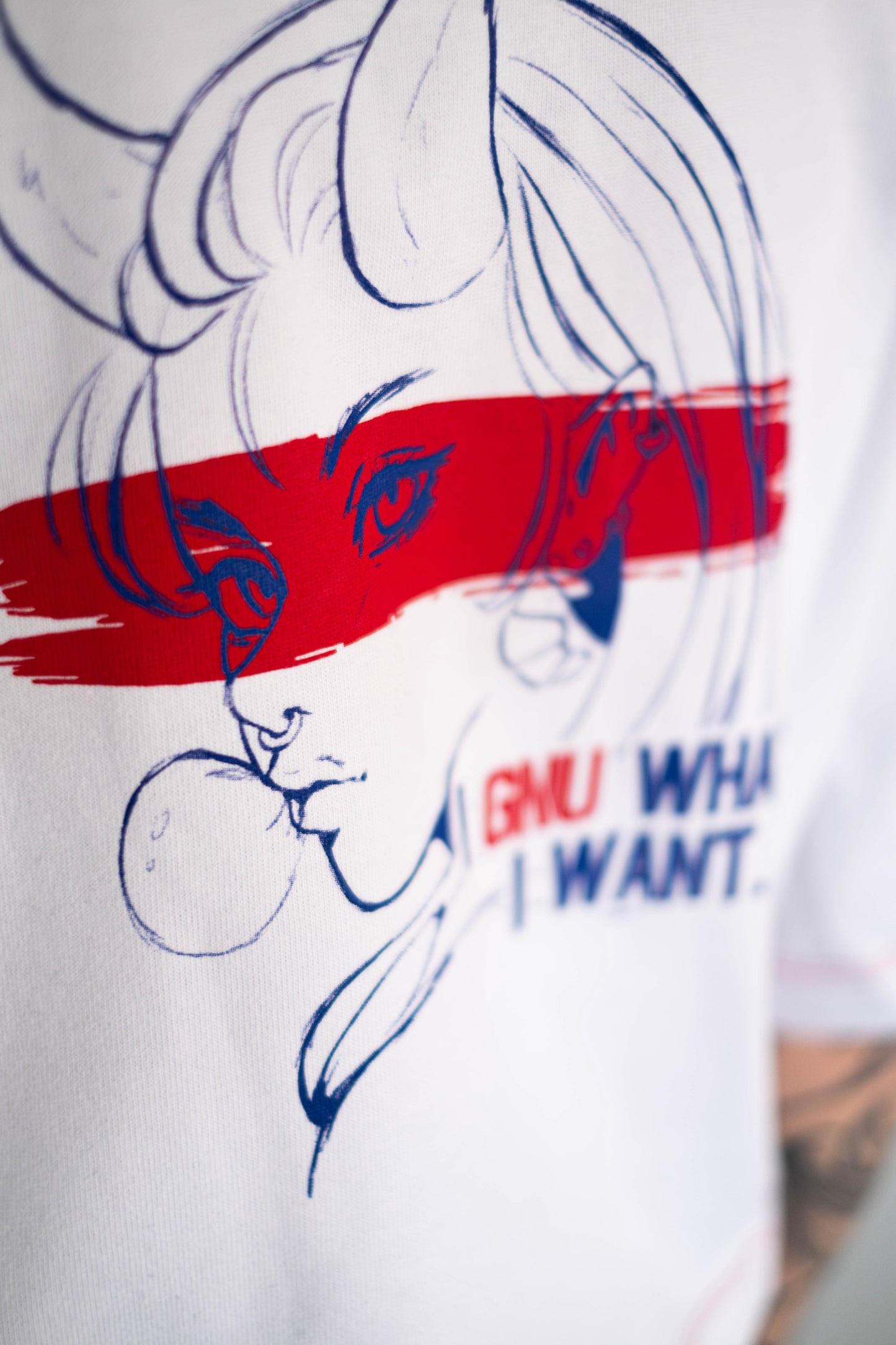 Cropped Tee – I Gnu what I want