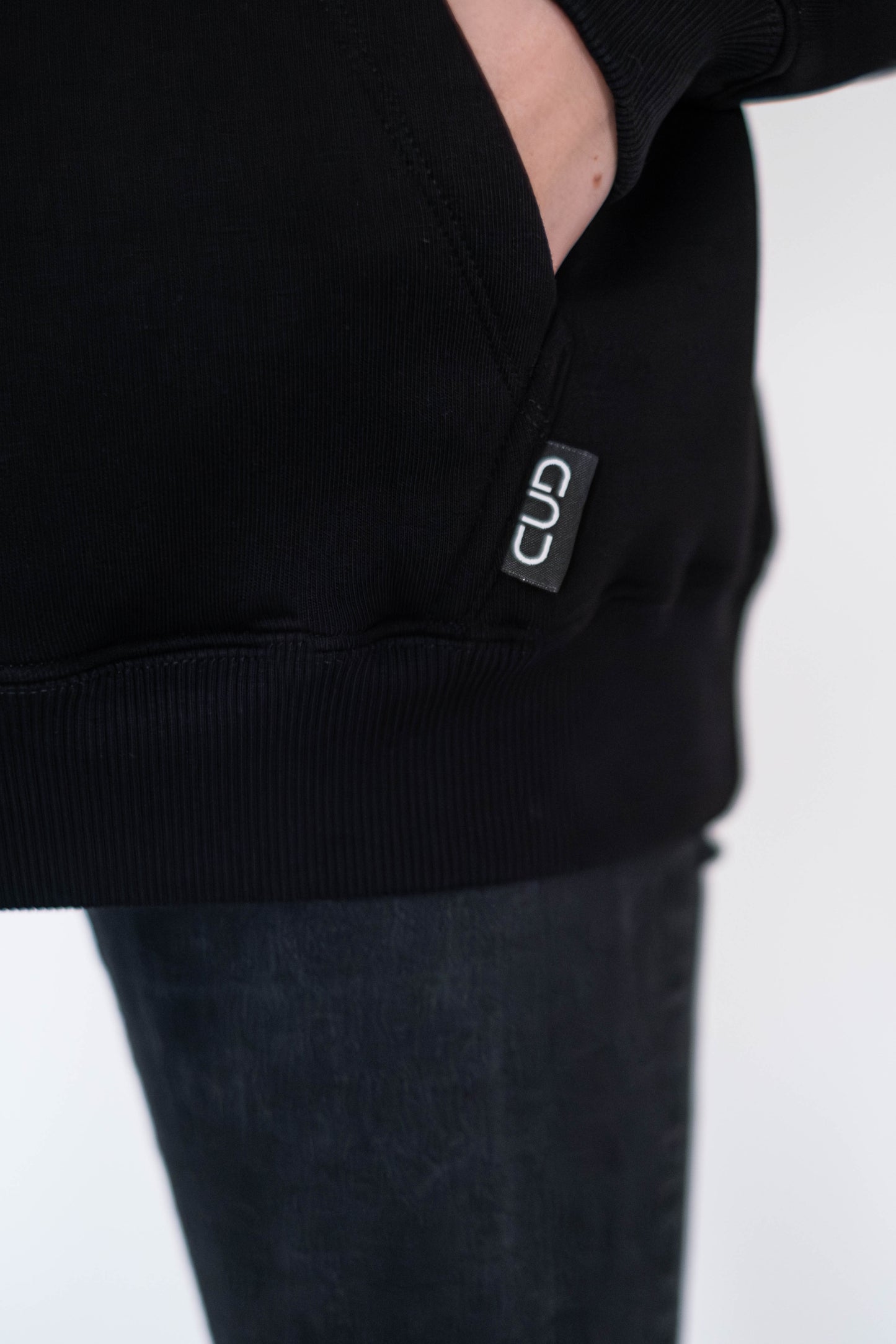 Oversized Hoodie – Gnu Basic Black