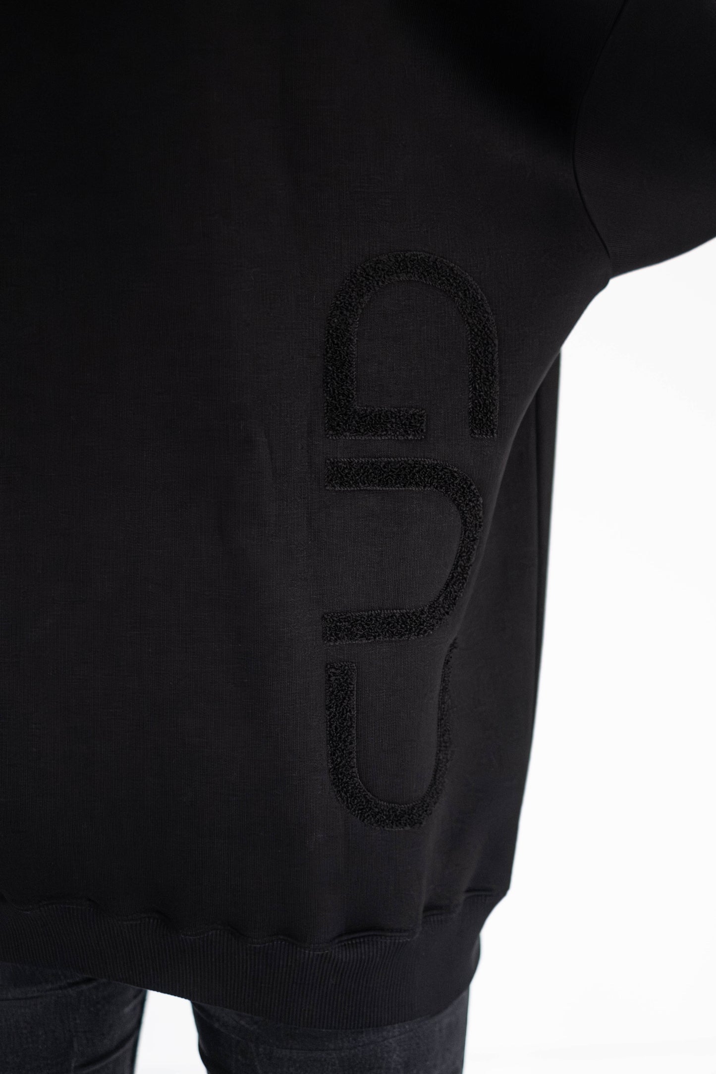 Oversized Hoodie – Gnu Basic Black