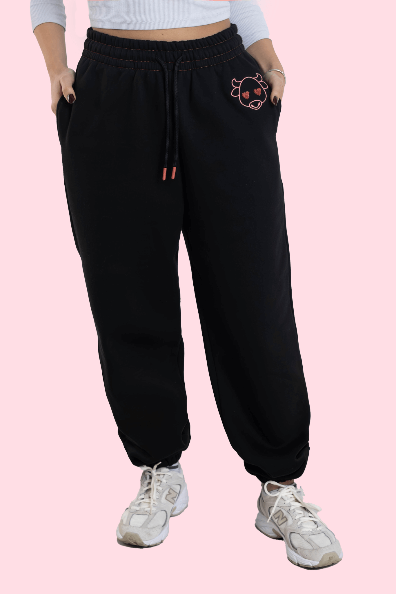 Jogginghose - Gnuddel mich Schwarz