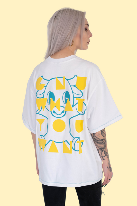 Oversized Tee – Gnu what you want