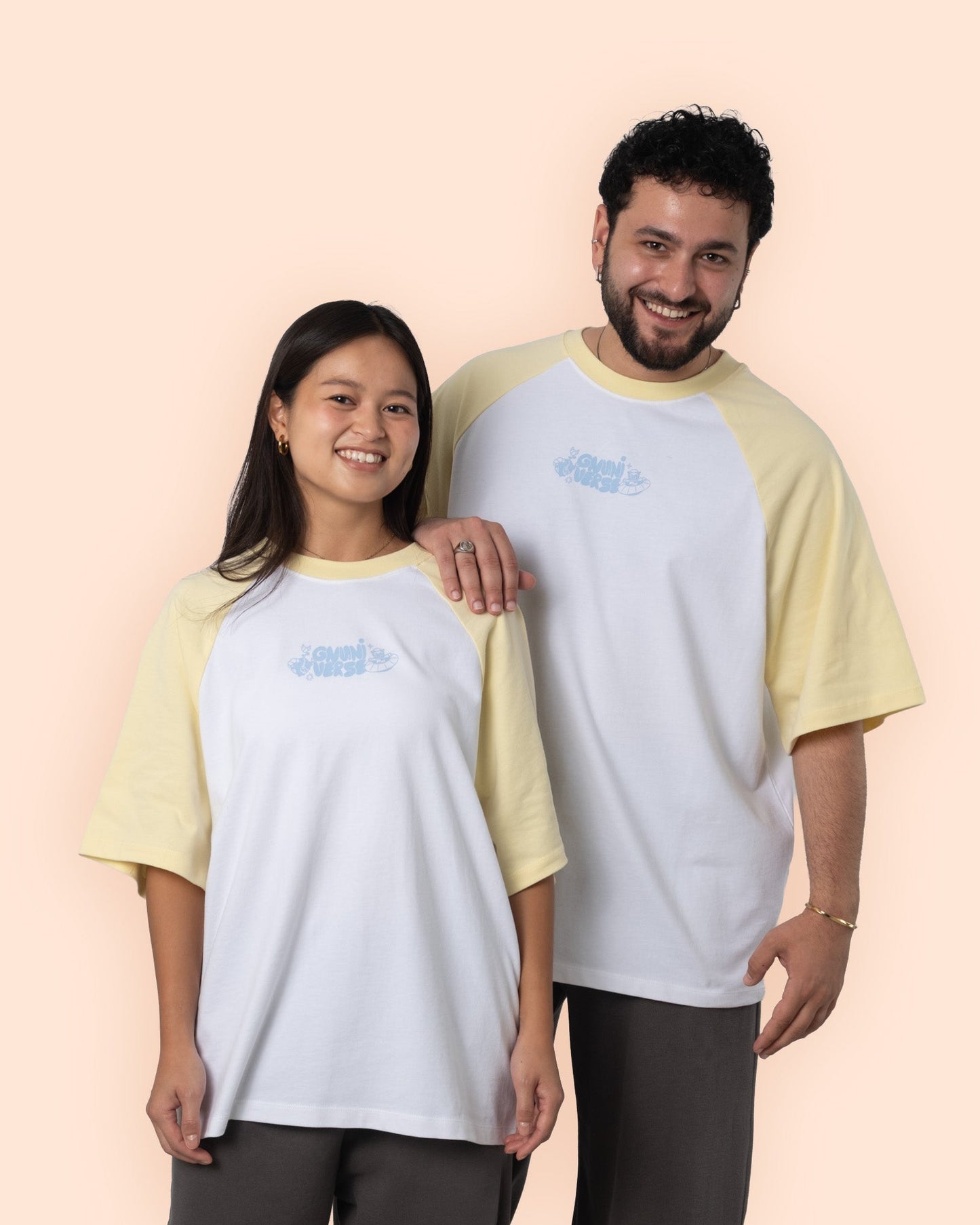 Oversized Tee - Gnuniverse White
