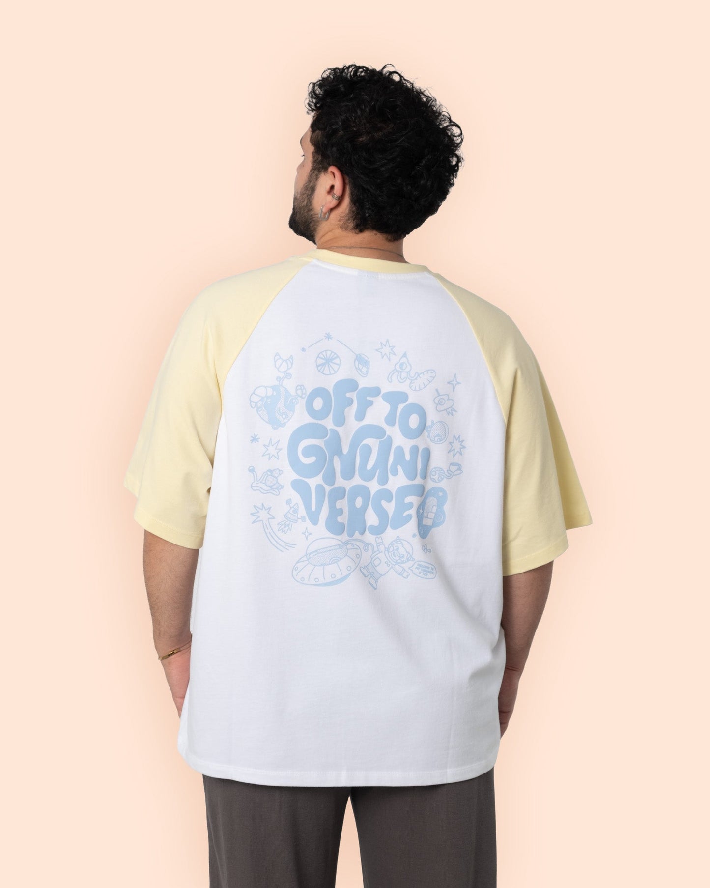 Oversized Tee - Gnuniverse White