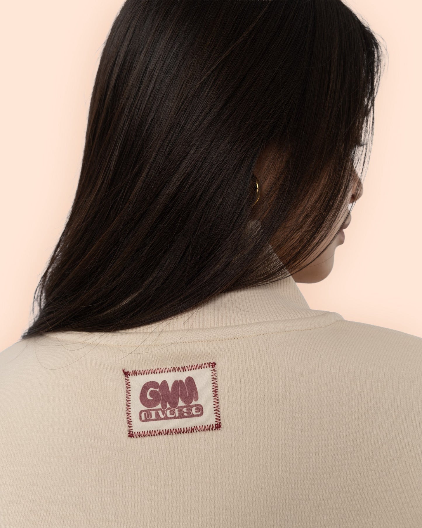 Half Zip - Gnuniverse Beige