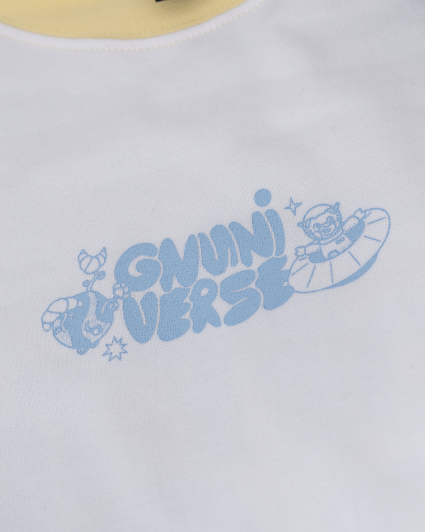 Oversized Tee - Gnuniverse White