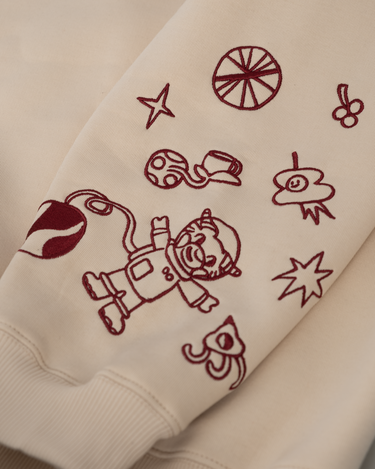 Half Zip - Gnuniverse Beige