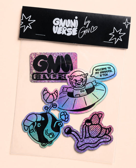 Gnu Sticker - Gnuniverse
