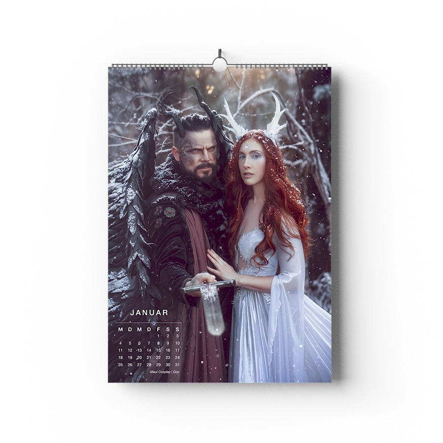 Fantasy Kalender 2027 - Gnu & Friends