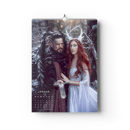 Fantasy Kalender 2027 - Gnu & Friends